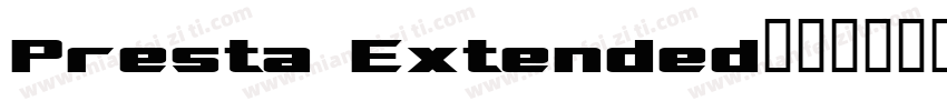 Presta Extended字体转换